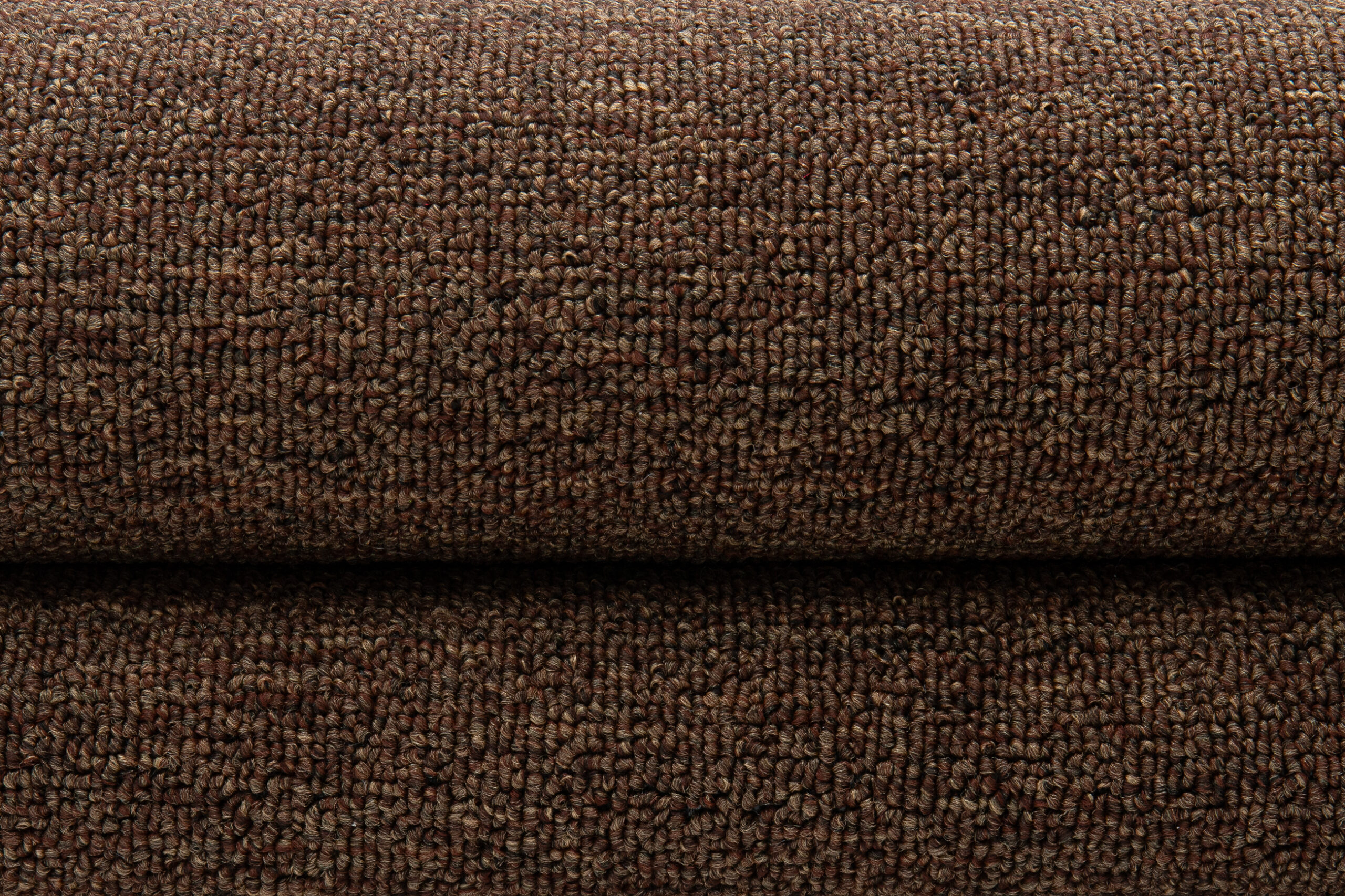 Teppich Nizza Rund Braun Modern Antirutsch