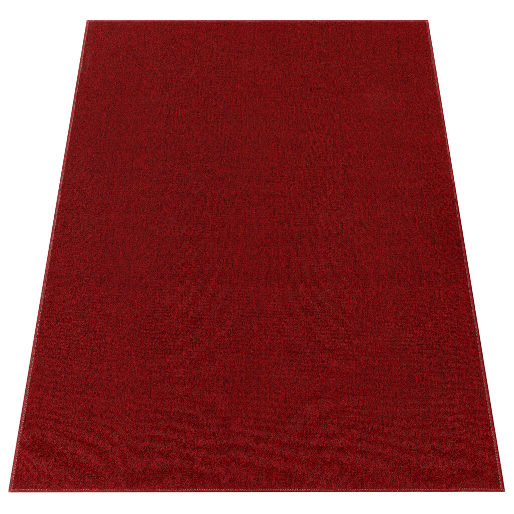 Teppich Nizza Rot Modern Antirutsch