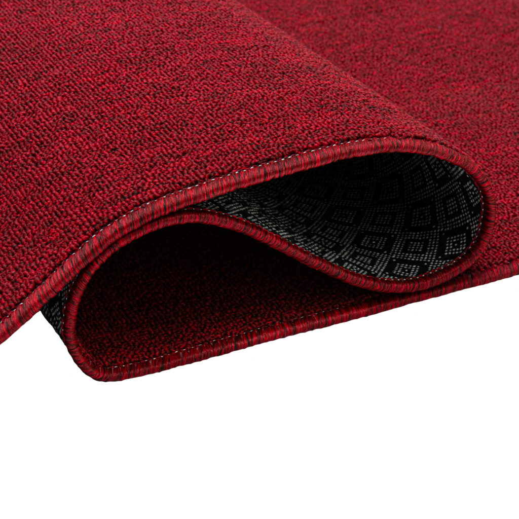 Teppich Nizza Rot Modern Antirutsch