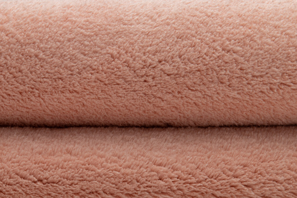 Teppich Cuddle Rund Anti-Rutsch Rosa Shaggy