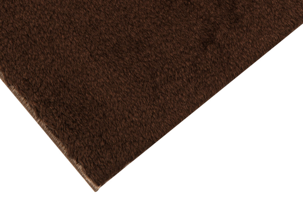 Teppich Cuddle Anti-Rutsch Braun Shaggy