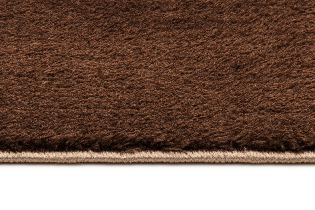 Teppich Cuddle Anti-Rutsch Braun Shaggy