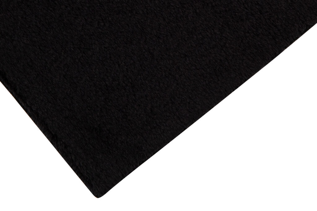 Teppich Cuddle Anti-Rutsch Schwarz Shaggy