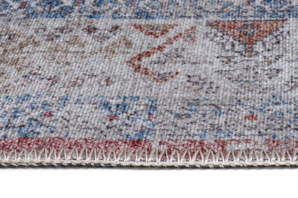 Teppich Ritz Mehrfarbig Mosaik Vintage