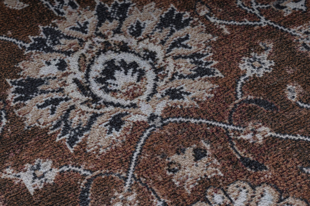 Teppich Ritz Braun Floral Ornament