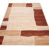 Teppich Dream Modern Kurzflor Beige Braun Vierecke Design