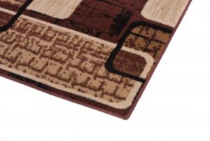 Teppich Dream Kurzflor Modern Creme Beige Vierecke Design