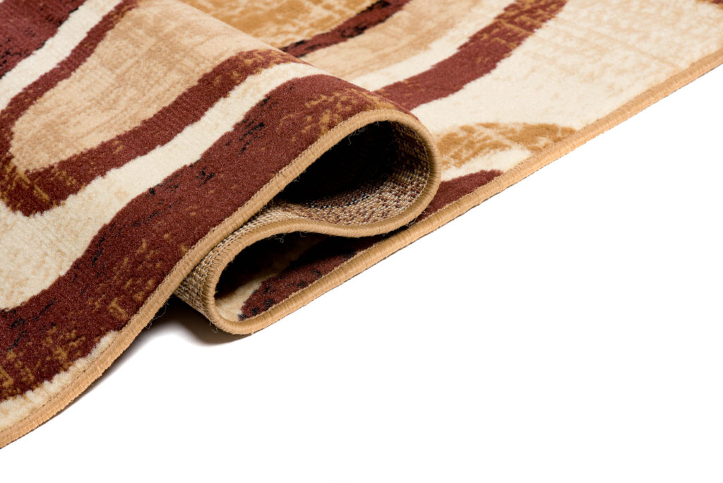 Teppich Dream Kurzflor Modern Beige Hellbraun Meliert Kreise