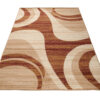 Teppich Dream Modern Kurzflor Hellbraun Meliert Wellen