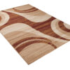 Teppich Dream Modern Kurzflor Hellbraun Meliert Wellen