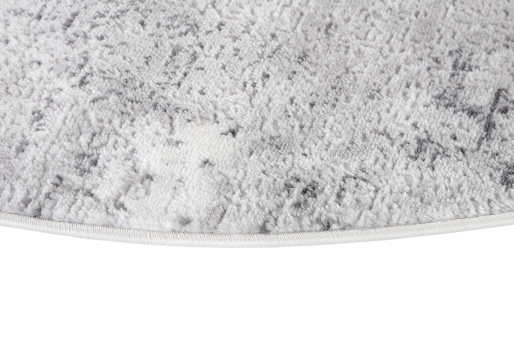 Teppich Sky Rund Grau Abstrakt Vintage Verwischungen