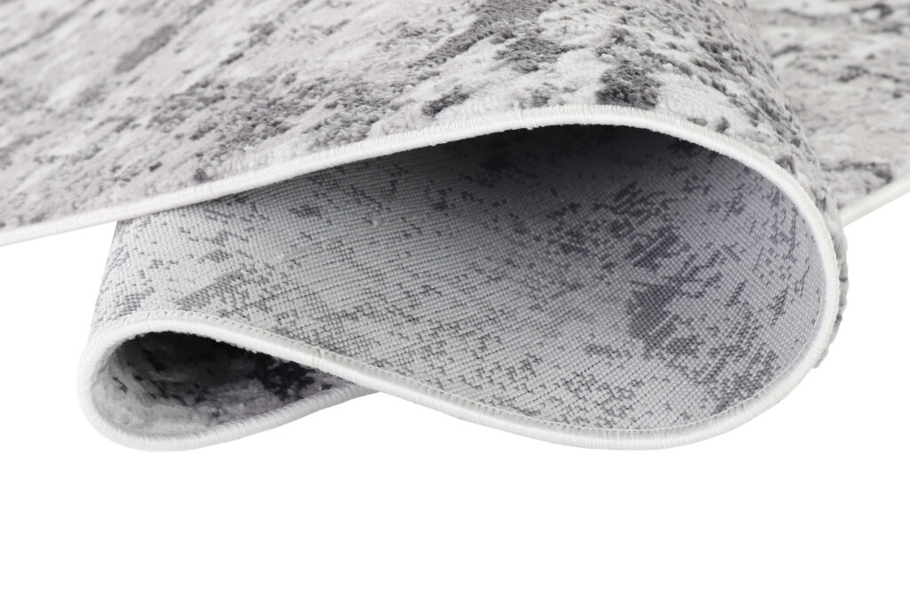 Teppich Sky Round Hellgrau Modern Holz