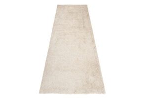 Teppichläufer Essence Shaggy Einfarbig Hellbeige