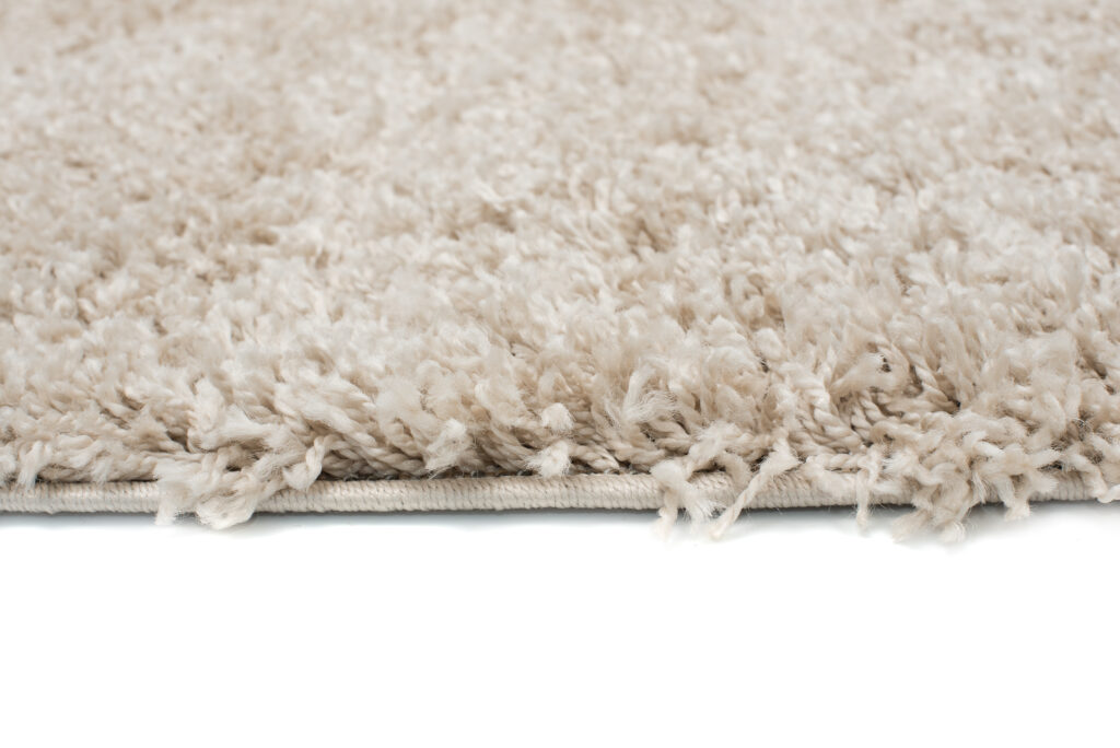 Teppich Essence Quadratisch Shaggy Dunkelbeige