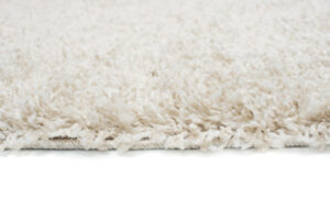 Teppichläufer Essence Shaggy Einfarbig Hellbeige