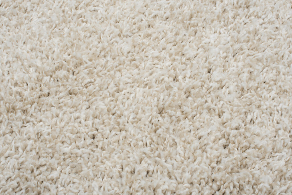 Teppichläufer Essence Shaggy Einfarbig Hellbeige