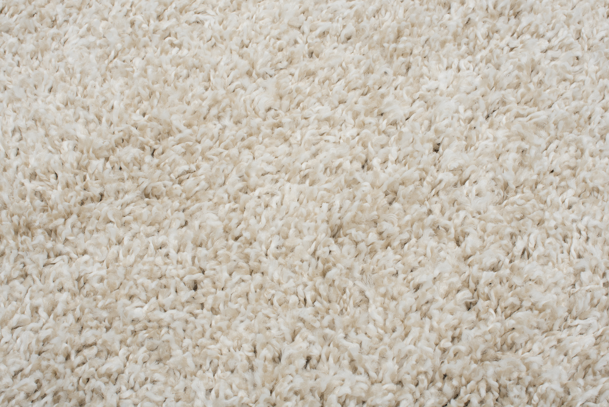 Teppichläufer Essence Shaggy Einfarbig Hellbeige