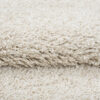 Teppichläufer Essence Shaggy Einfarbig Hellbeige