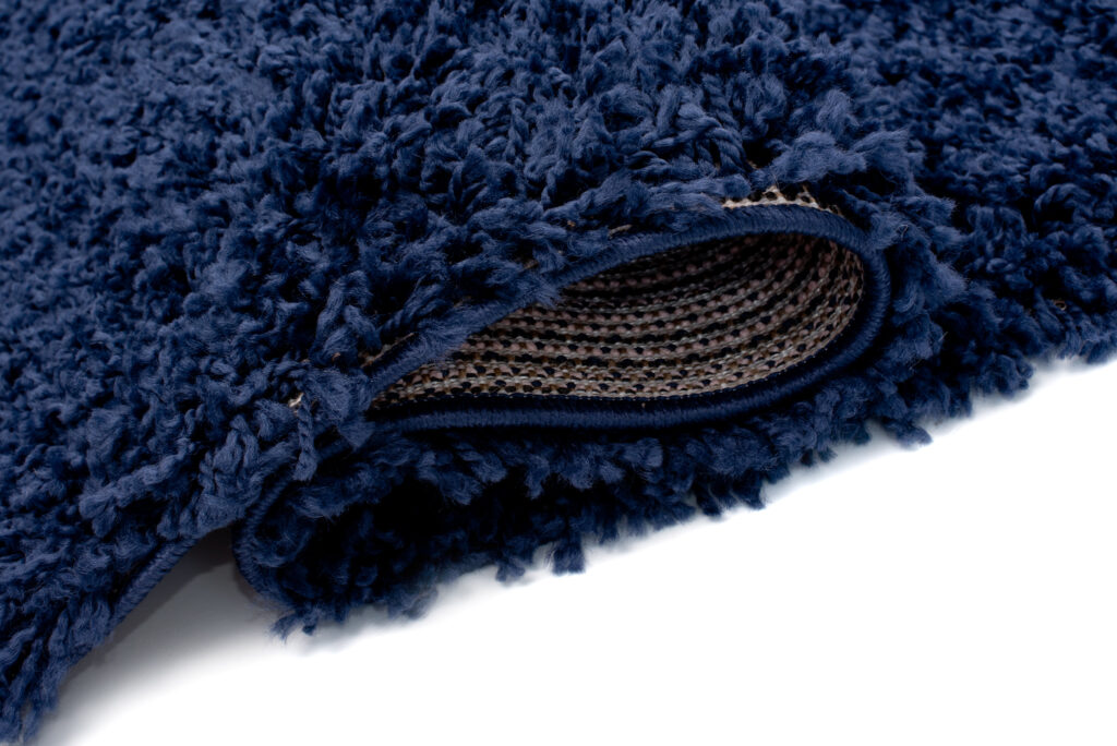 Teppichläufer Essence Shaggy Einfarbig Marineblau