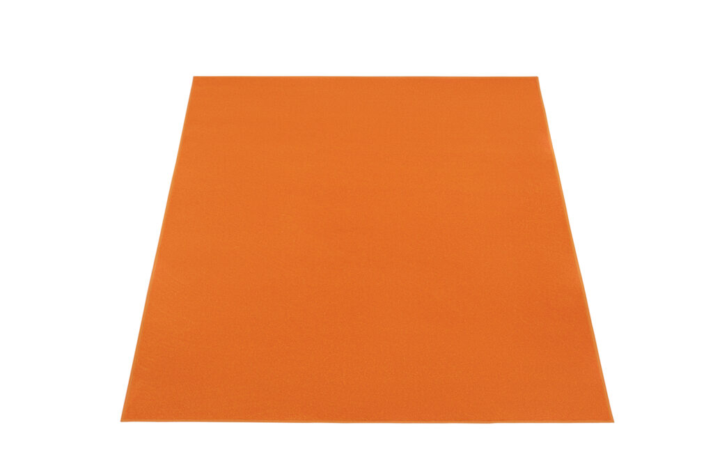 Teppich Mono Quadrat Indoor Outdoor Orange