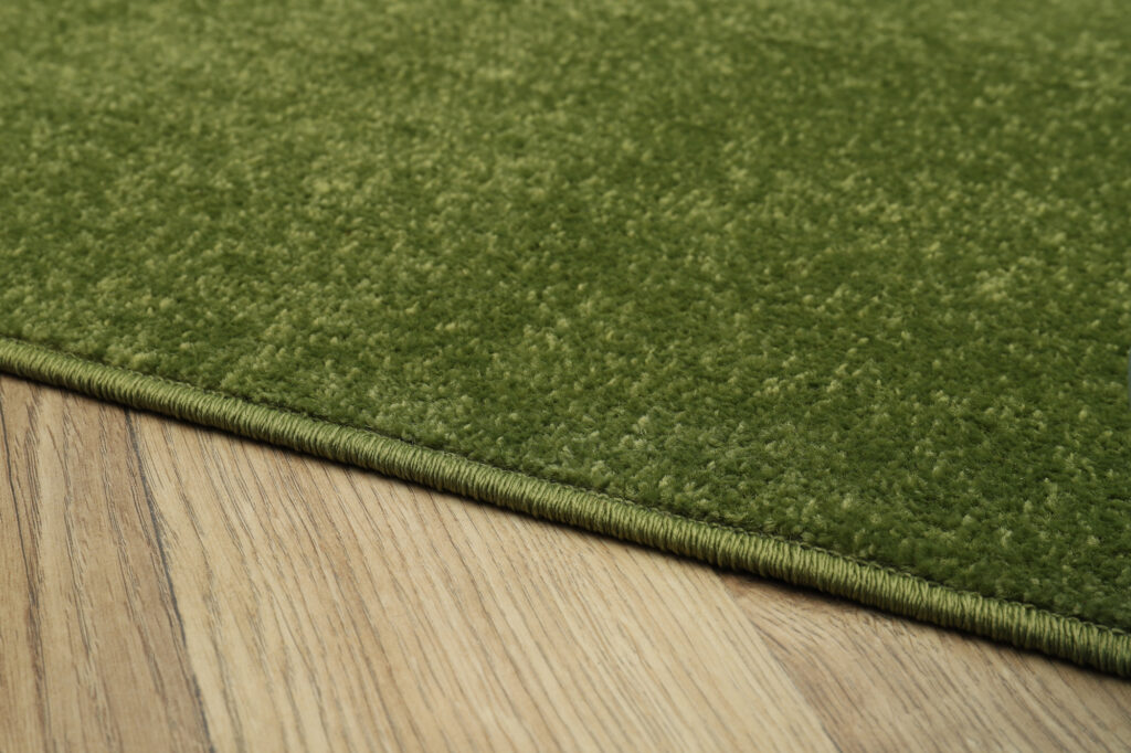 Teppich Mono Quadrat Indoor Outdoor Grün