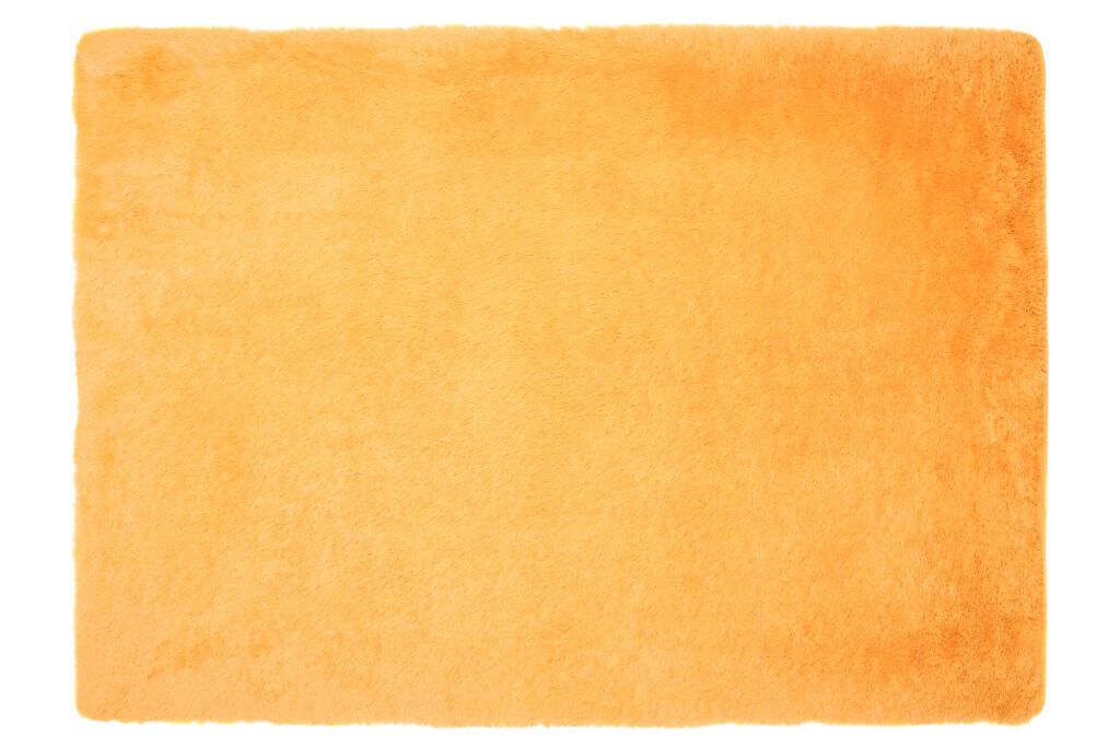 Teppich Silk Orange Rutschfest Shaggy