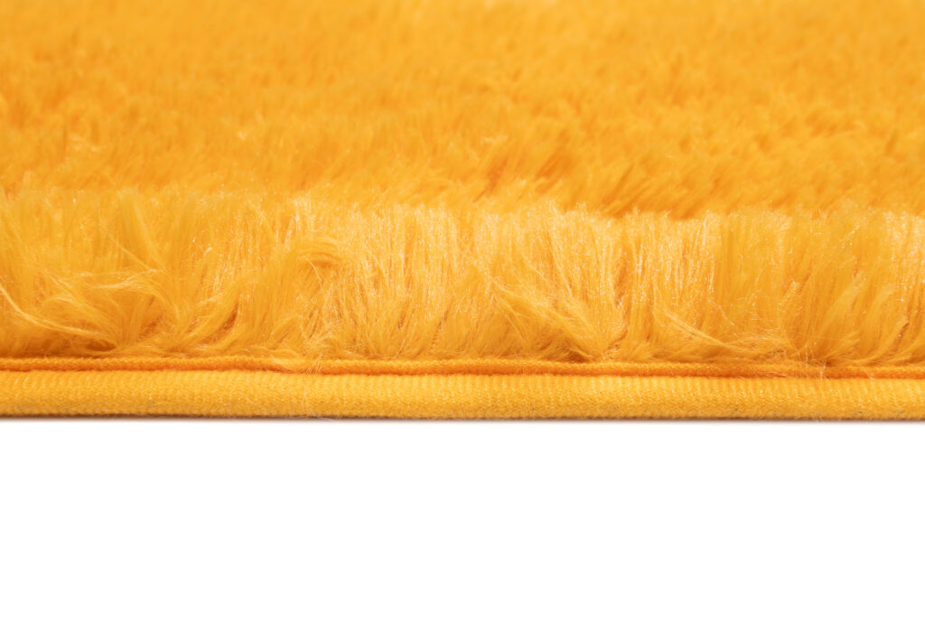 Teppich Silk Orange Rutschfest Shaggy