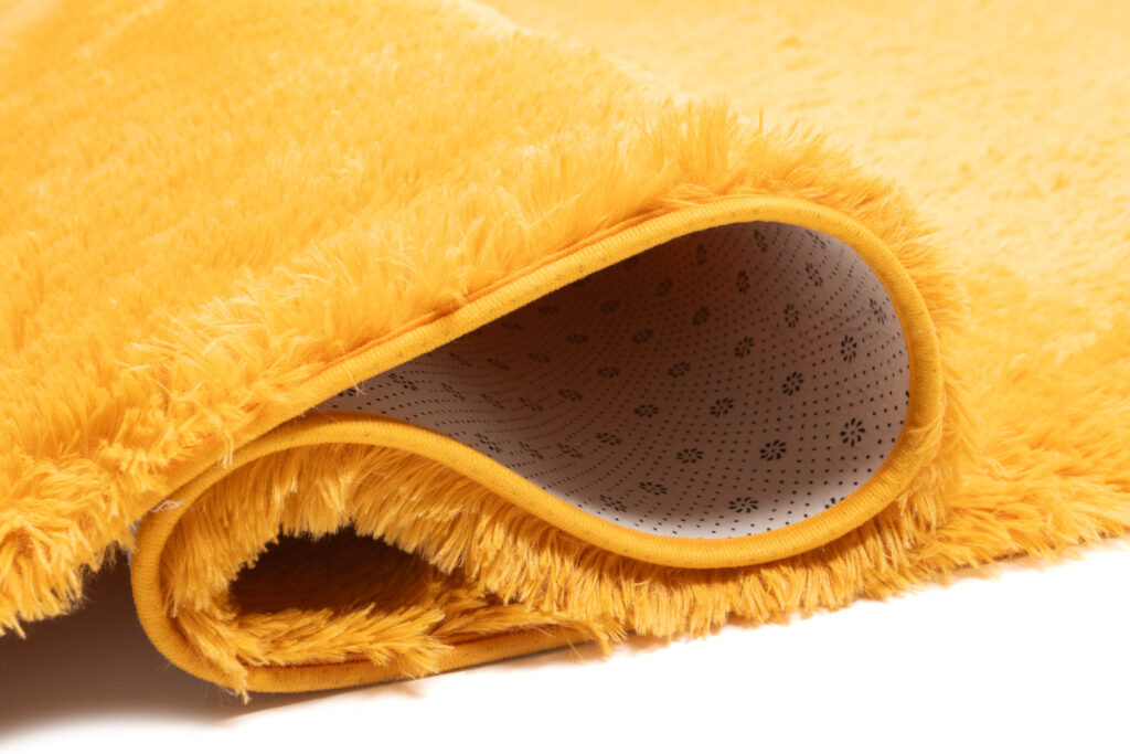 Teppich Silk Orange Rutschfest Shaggy