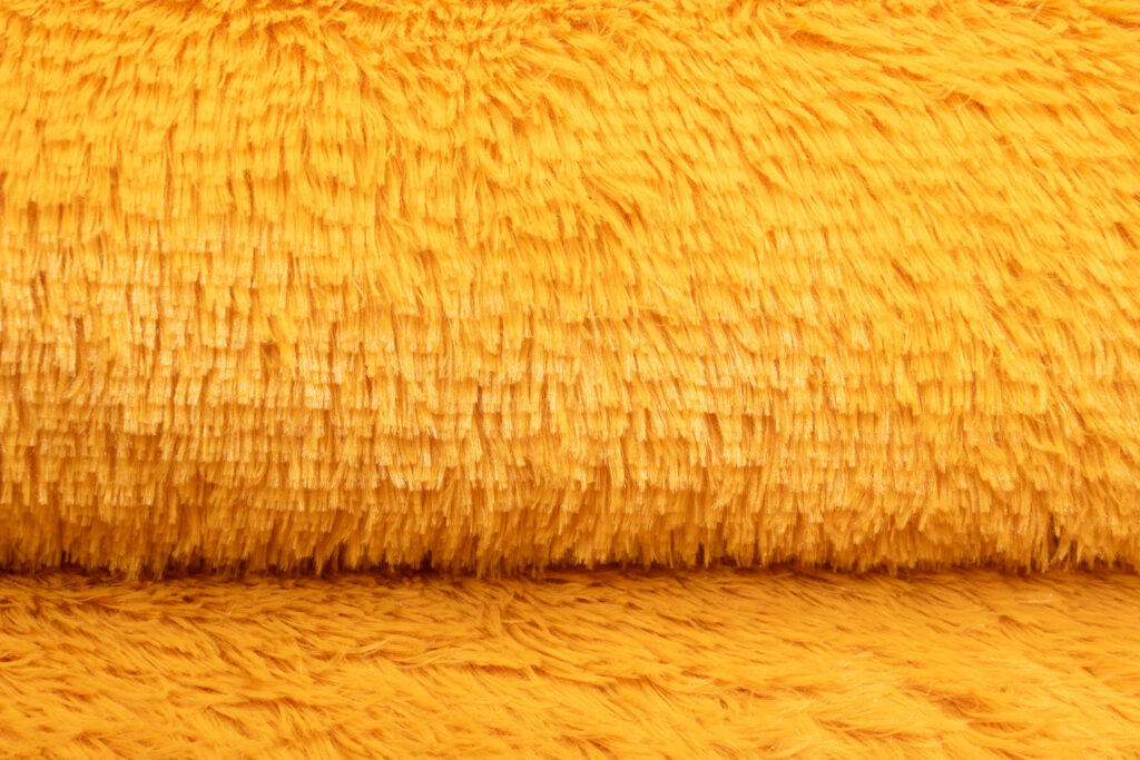 Teppich Silk Orange Rutschfest Shaggy