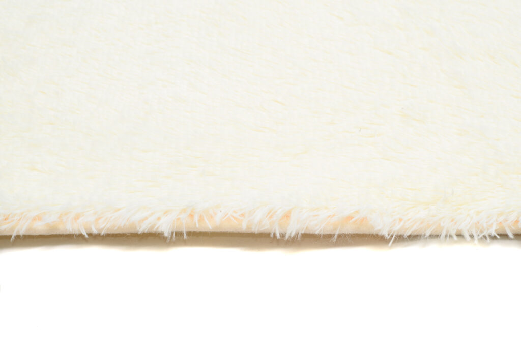 Teppich Silk Creme Rutschfest Shaggy