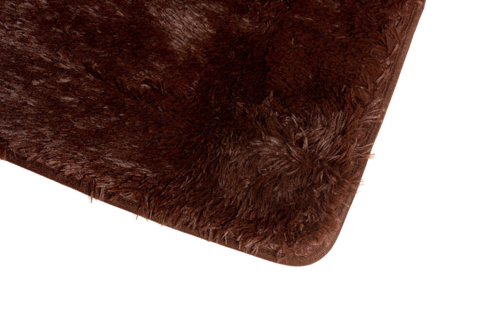 Teppich Silk Braun Rutschfest Shaggy