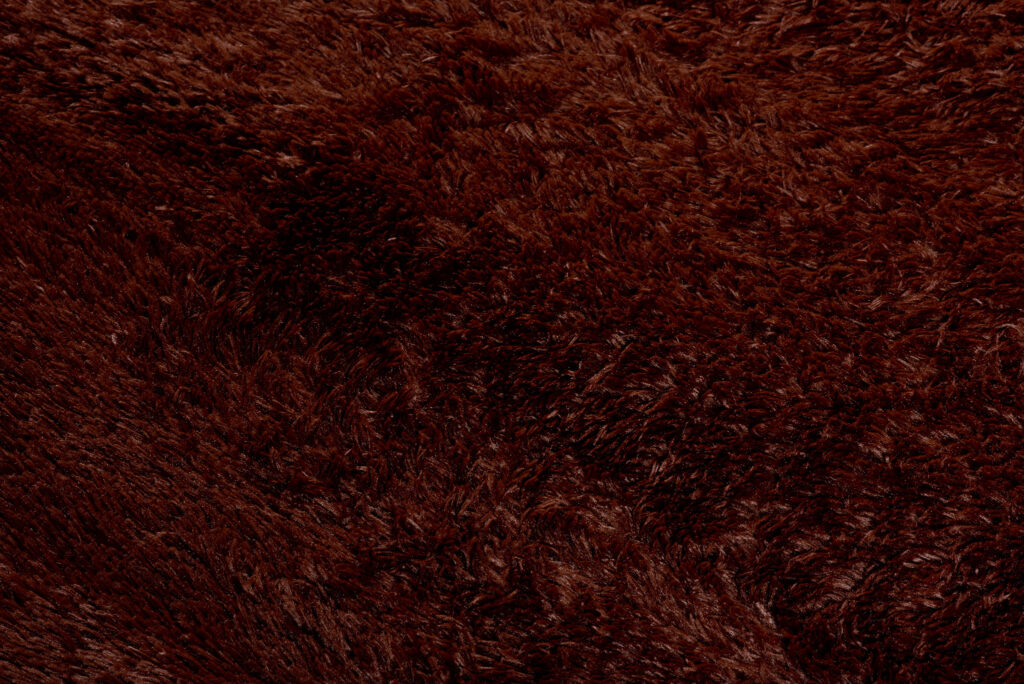 Teppich Silk Braun Rutschfest Shaggy