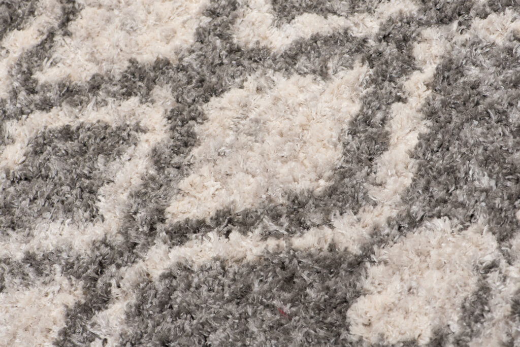 Teppich Versay Grau Creme Ethnisch mit Fransen