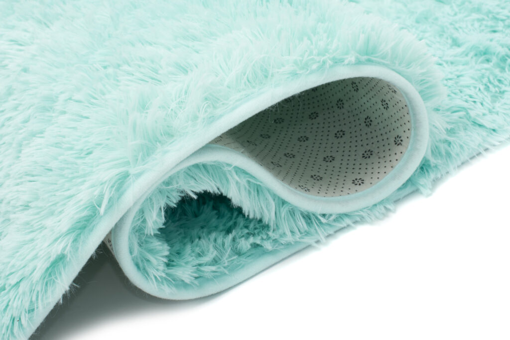 Teppich Silk Mint Rutschfest Shaggy