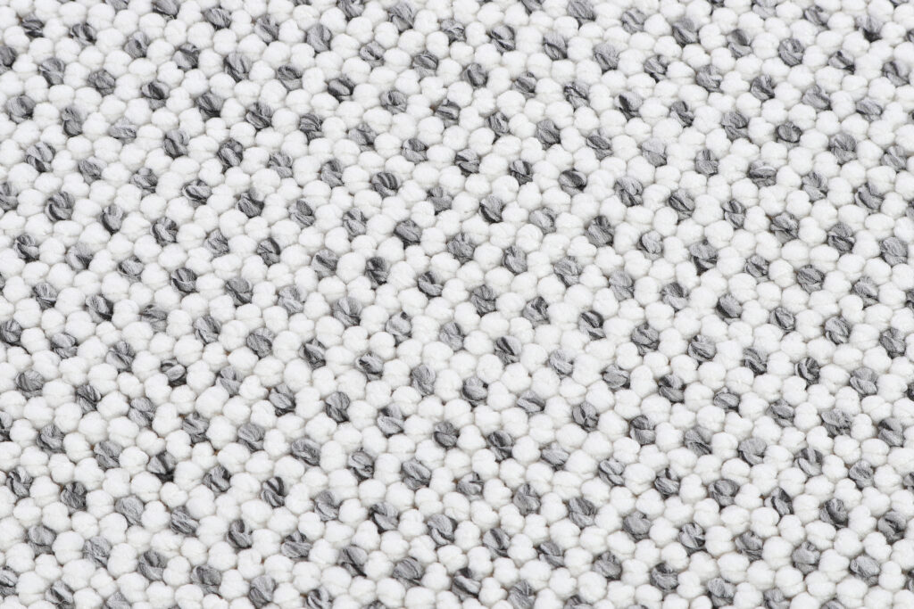 Teppich Agra Grau Modern mit Fransen