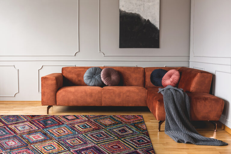 Teppich Salsa Mehrfarbig Abstrakt Rauten