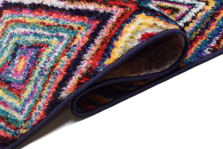 Teppich Salsa Mehrfarbig Abstrakt Rauten