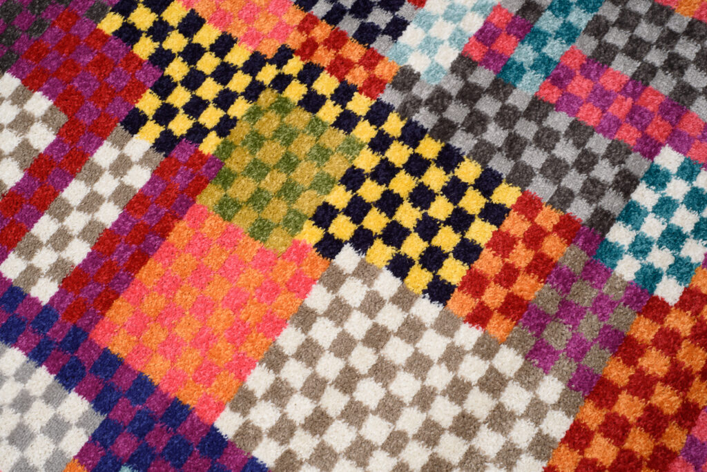Teppich Salsa Geometrisch Mehrfarbig