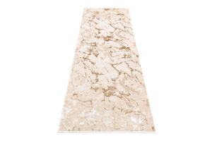 Teppichläufer Crystal Beige Braun Abstrakt Meterware
