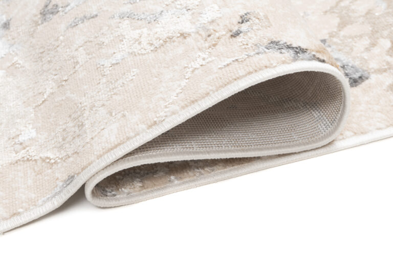 Teppichläufer Crystal Beige Grau Abstrakt Meterware