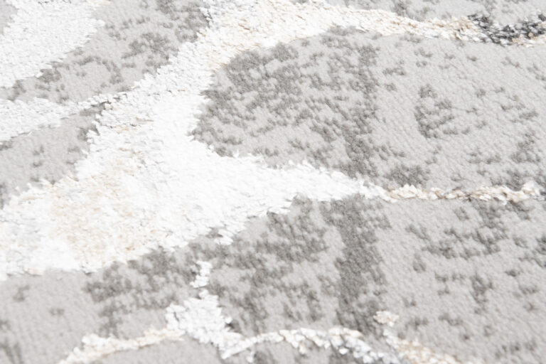 Teppichläufer Crystal Grau Beige Abstrakt Meterware