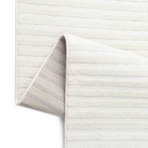 Teppich Hygge Gebrochenes Weiß Streifen