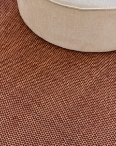 Teppich Wolle Loni Dunkelbraun