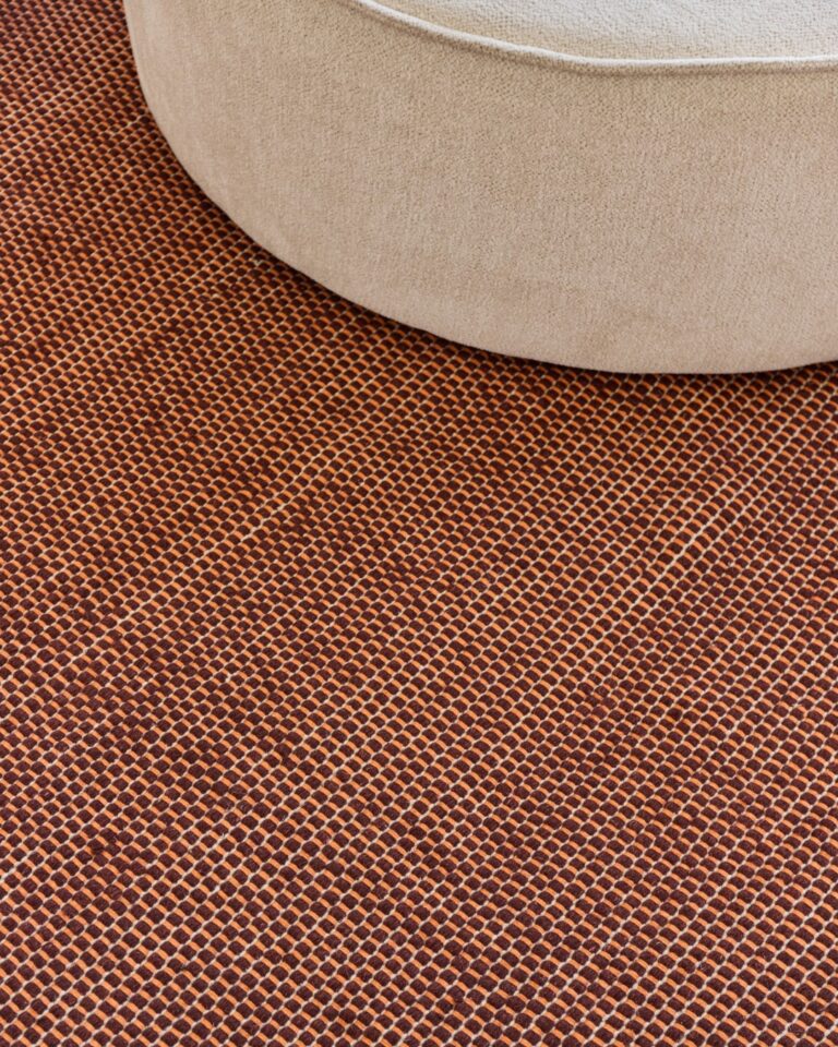 Teppich Wolle Loni Dunkelbraun