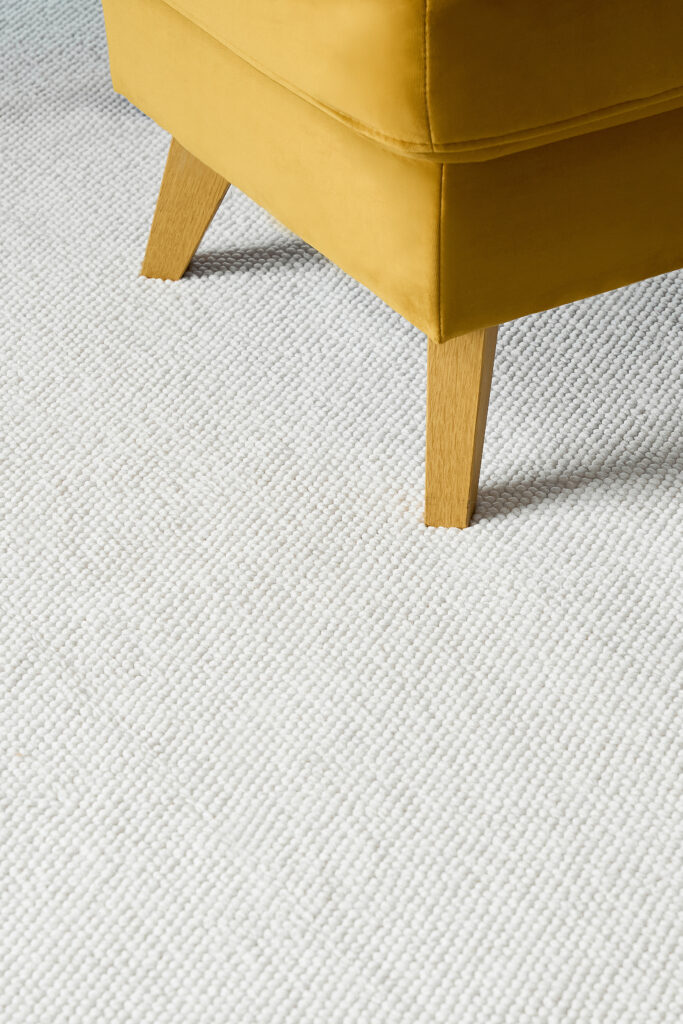 Teppich Agra Quadratisch Cremig Modern