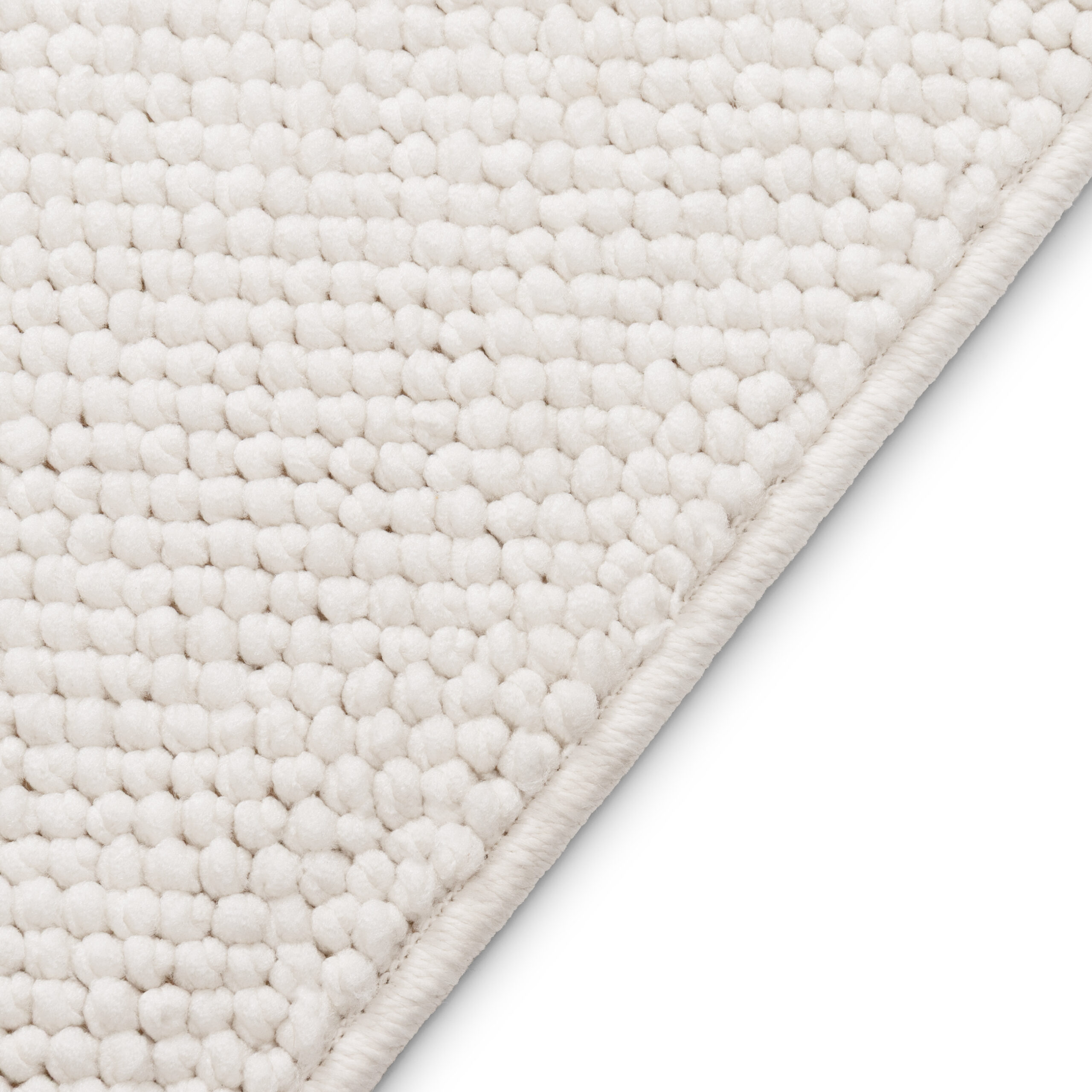 Teppich Agra Quadratisch Cremig Modern