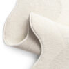 Teppich Terra Creme Welle Unregelmäßige Form