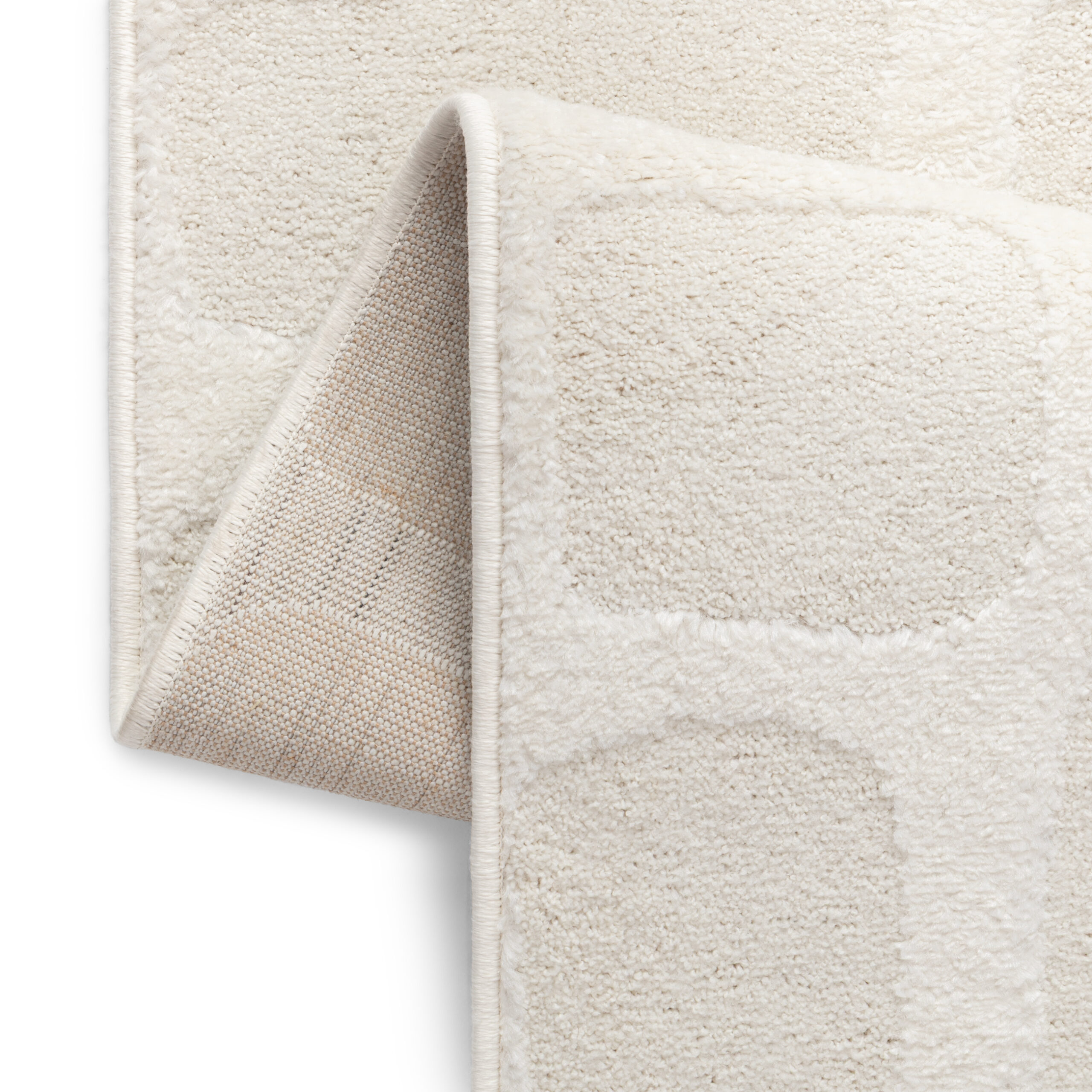 Teppich Terra Creme Steine