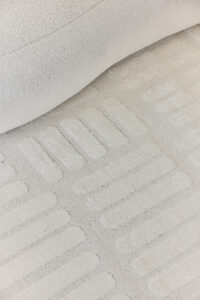 Teppich Terra Creme Streifen