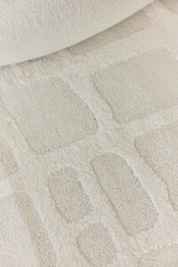 Teppich Terra Creme Steine